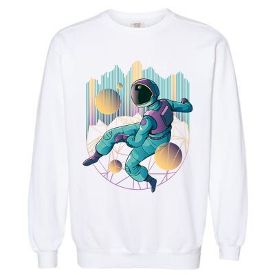 Techno Astronaut Garment-Dyed Sweatshirt