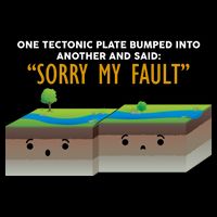 Tectonic Plate Sorry My Fault City Backpack