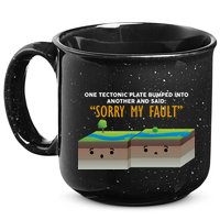 Tectonic Plate Sorry My Fault 15oz Campfire Ceramic Mug