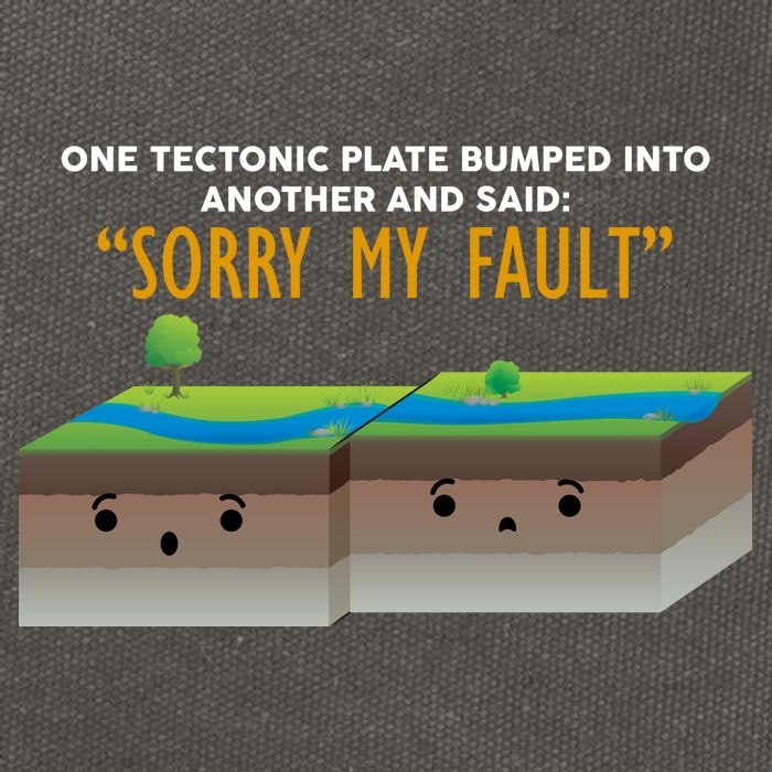 Tectonic Plate Sorry My Fault Cotton Canvas Backpack