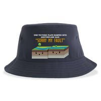 Tectonic Plate Sorry My Fault Sustainable Bucket Hat