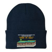 Tectonic Plate Sorry My Fault Beanie