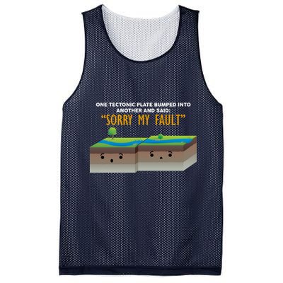Tectonic Plate Sorry My Fault Mesh Reversible Basketball Jersey Tank