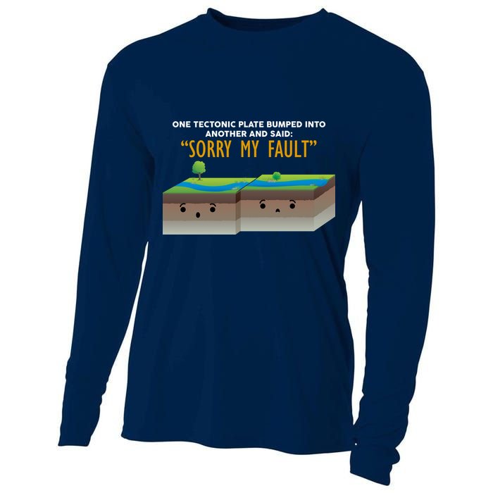 Tectonic Plate Sorry My Fault Cooling Performance Long Sleeve Crew