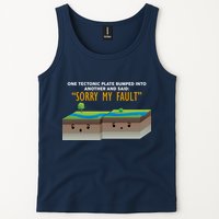 Tectonic Plate Sorry My Fault Tank Top