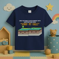 Tectonic Plate Sorry My Fault Toddler T-Shirt