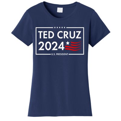 Ted Cruz 2024 For President Logo Women's T-Shirt