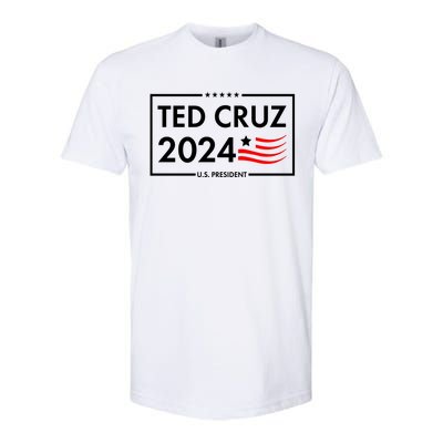 Ted Cruz 2024 For President Logo Softstyle® CVC T-Shirt