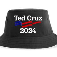 Ted Cruz For President 2024 Election Flag Sustainable Bucket Hat