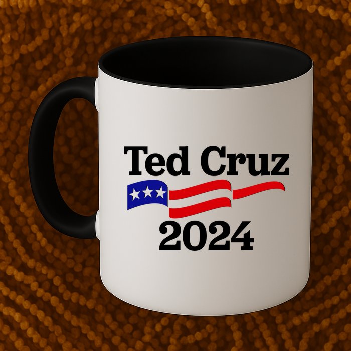 Ted Cruz For President 2024 Election Flag Mug