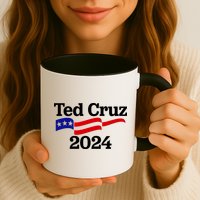 Ted Cruz For President 2024 Election Flag Mug