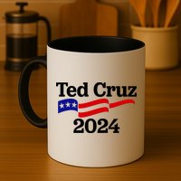 Ted Cruz For President 2024 Election Flag Mug