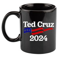 Ted Cruz For President 2024 Election Flag 11oz C Handle Ceramic Mug