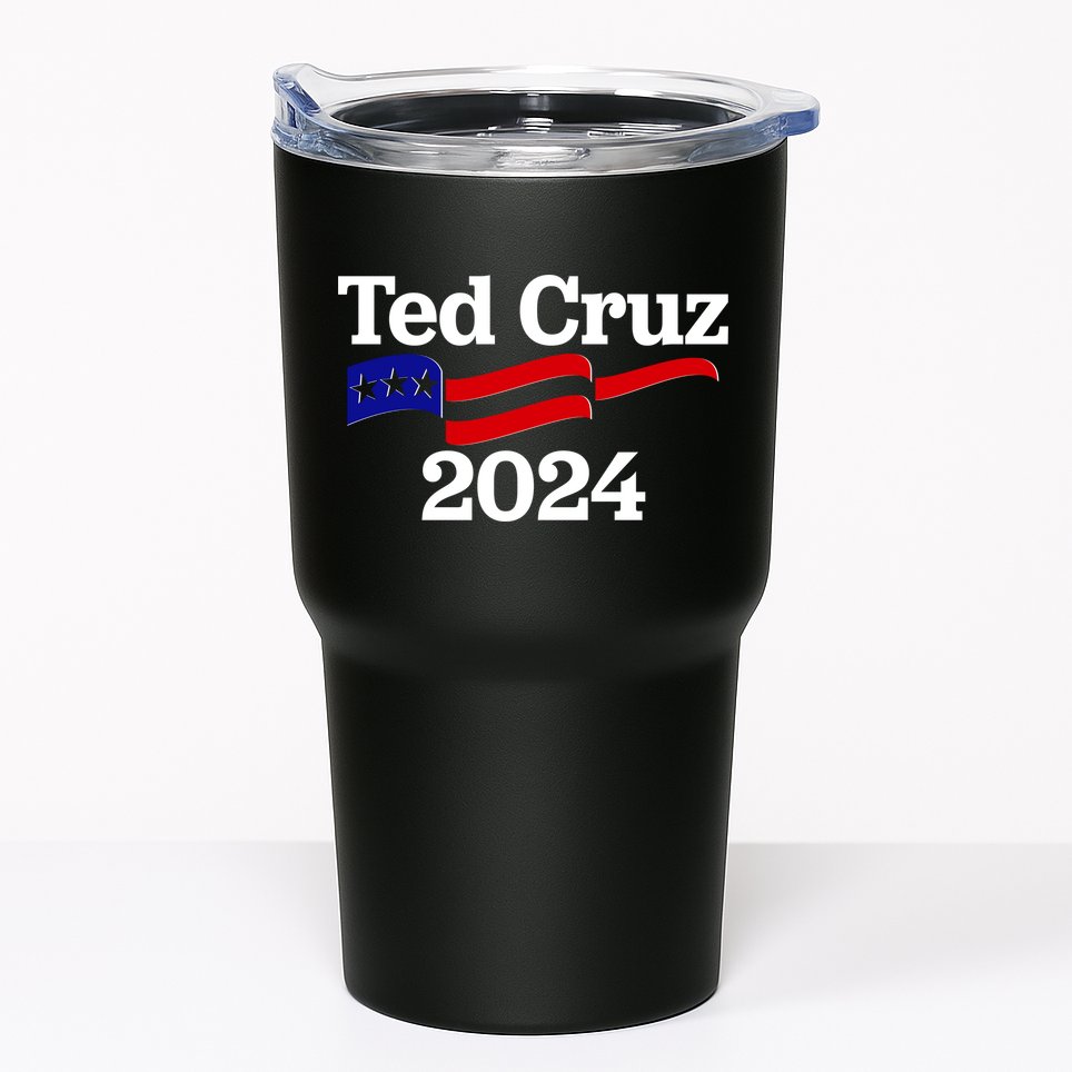 Ted Cruz For President 2024 Election Flag Tumbler