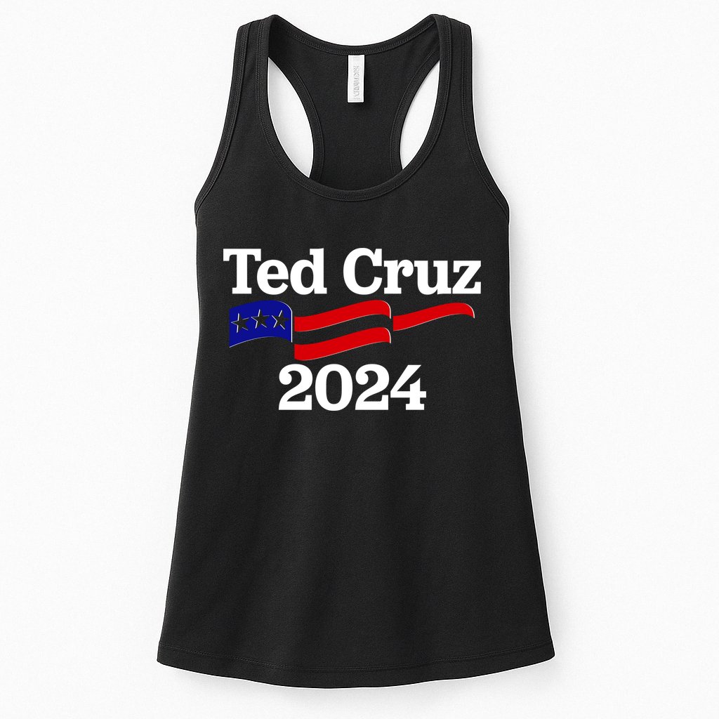 Ted Cruz For President 2024 Election Flag Womens Tank Top