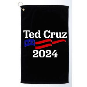 Ted Cruz For President 2024 Election Flag Platinum Collection Golf Towel