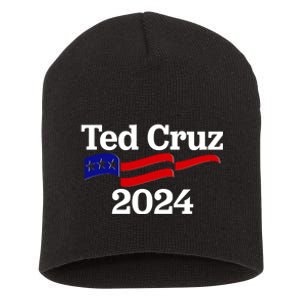 Ted Cruz For President 2024 Election Flag Short Acrylic Beanie