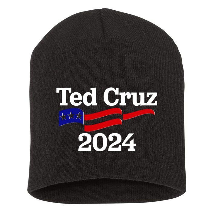 Ted Cruz For President 2024 Election Flag Short Acrylic Beanie