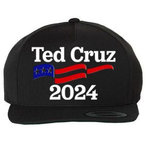 Ted Cruz For President 2024 Election Flag Wool Snapback Cap