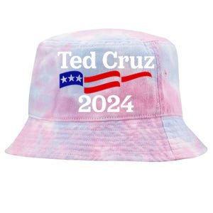 Ted Cruz For President 2024 Election Flag Tie-Dyed Bucket Hat