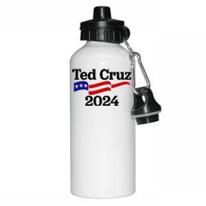 Ted Cruz For President 2024 Election Flag Aluminum Water Bottle