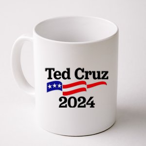 Ted Cruz For President 2024 Election Flag Coffee Mug