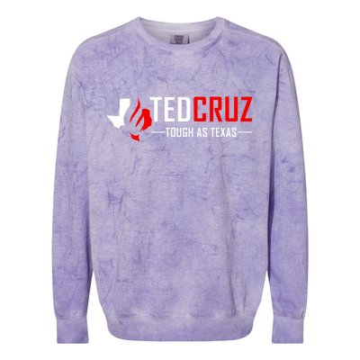 Ted Cruz Tough As Texas Colorblast Crewneck Sweatshirt