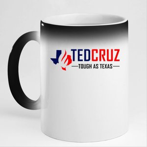 Ted Cruz Tough As Texas 11oz Black Color Changing Mug