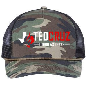 Ted Cruz Tough As Texas Retro Rope Trucker Hat Cap