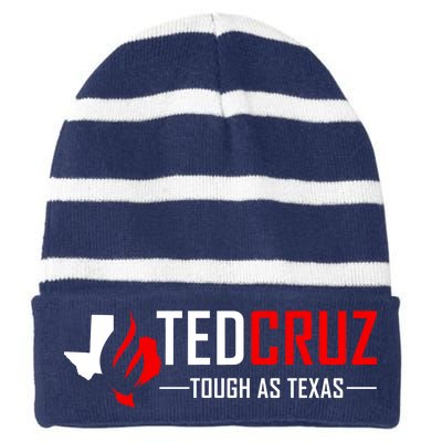 Ted Cruz Tough As Texas Striped Beanie with Solid Band