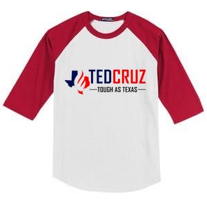 Ted Cruz Tough As Texas Kids Colorblock Raglan Jersey