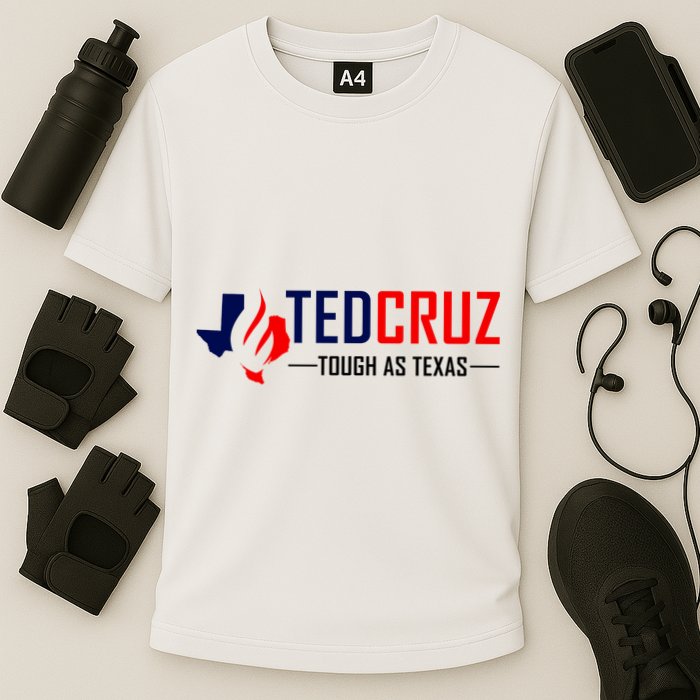Ted Cruz Tough As Texas Cooling Performance Crew T-Shirt