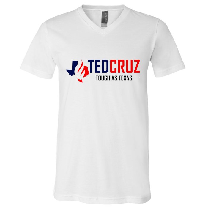 Ted Cruz Tough As Texas V-Neck T-Shirt