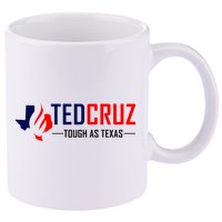 Ted Cruz Tough As Texas 11oz C Handle Ceramic Mug