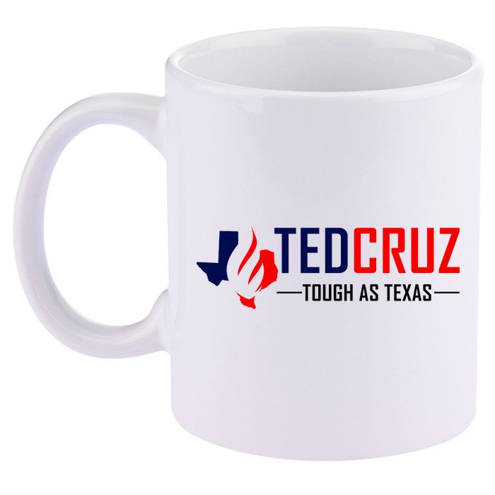 Ted Cruz Tough As Texas 11oz C Handle Ceramic Mug