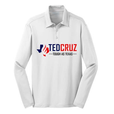 Ted Cruz Tough As Texas Silk Touch Performance Long Sleeve Polo