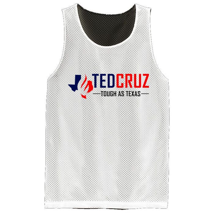 Ted Cruz Tough As Texas Mesh Reversible Basketball Jersey Tank