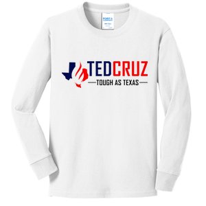 Ted Cruz Tough As Texas Kids Long Sleeve Shirt