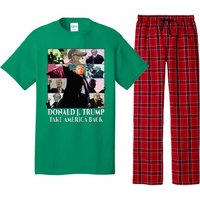 Trump Eras Donald J. Trump 2024 Take America Back Pajama Set