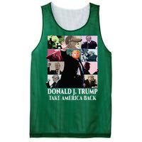 Trump Eras Donald J. Trump 2024 Take America Back Mesh Reversible Basketball Jersey Tank