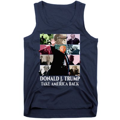 Trump Eras Donald J. Trump 2024 Take America Back Tank Top