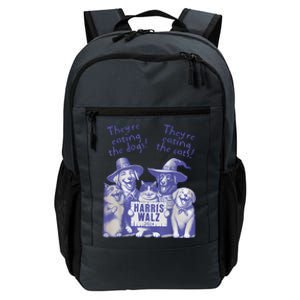 TheyRe Eating Dogs! TheyRe Eating Cats! Vote Kamala Harris Daily Commute Backpack