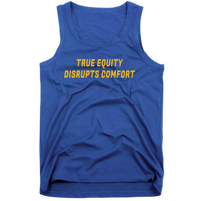 True Equity Disrupts Comfort Usa Politic Vs Truth Protest Gift Tank Top