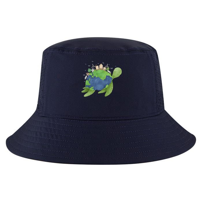 Turtle Earth Day Cool Comfort Performance Bucket Hat