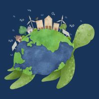 Turtle Earth Day Premium T-Shirt
