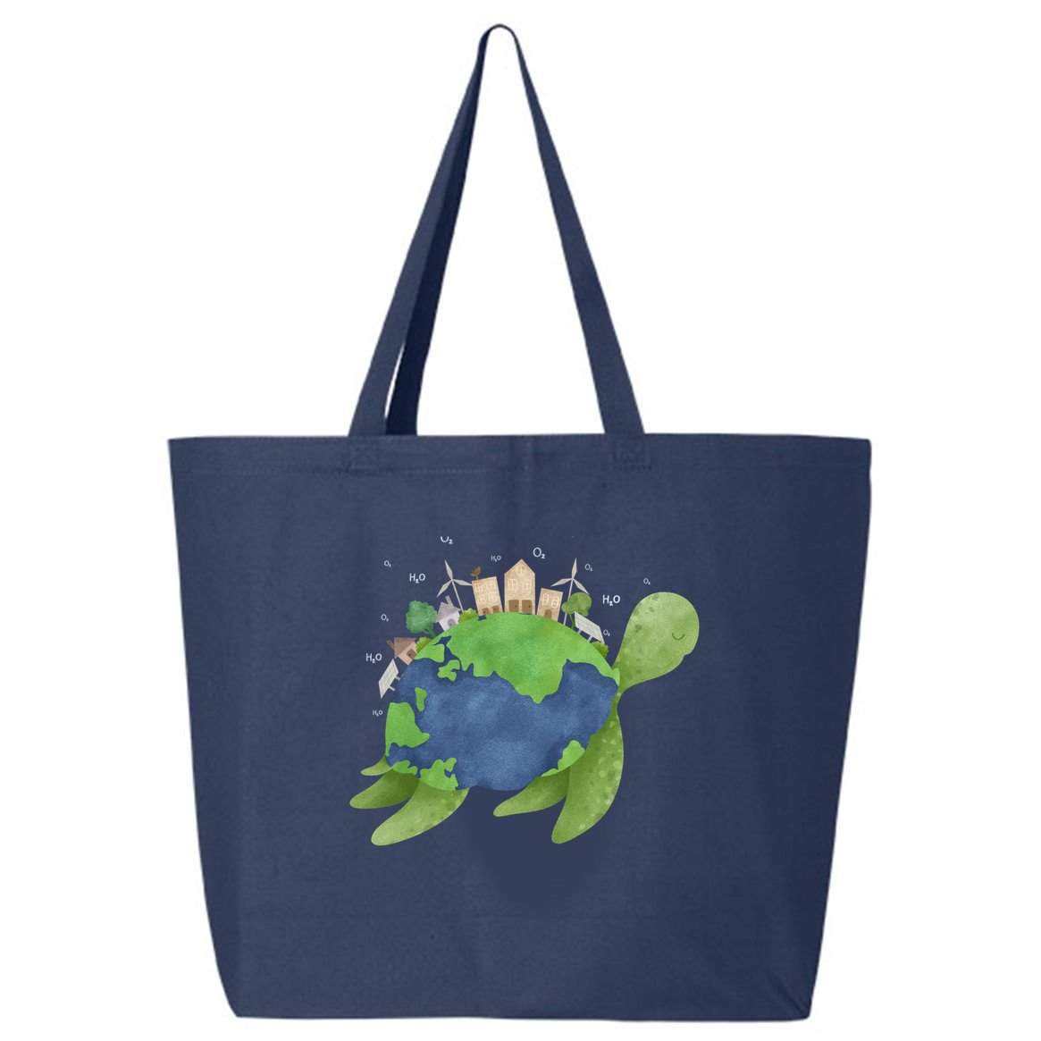 Turtle Earth Day 25L Jumbo Tote