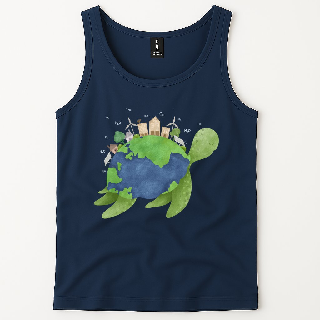 Turtle Earth Day Tank Top