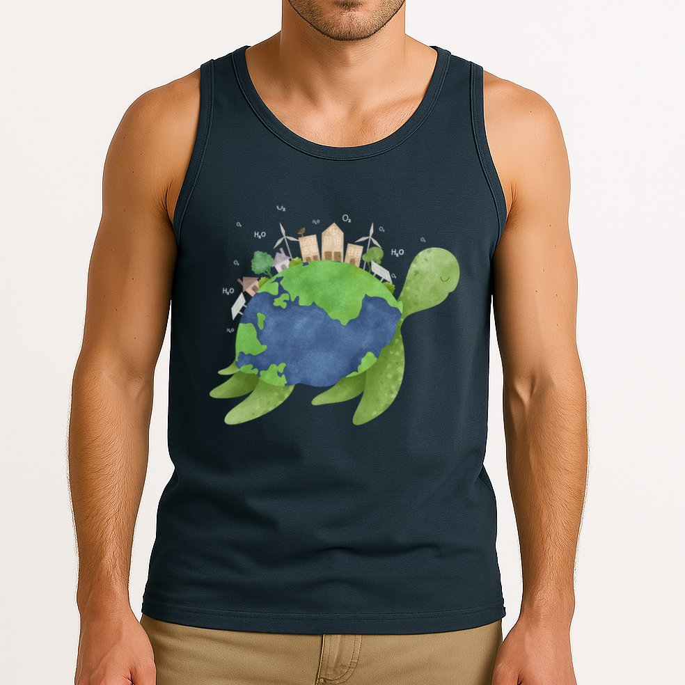 Turtle Earth Day Tank Top