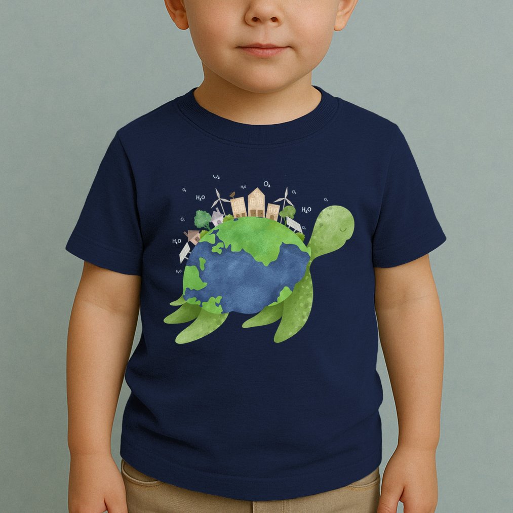 Turtle Earth Day Toddler T-Shirt