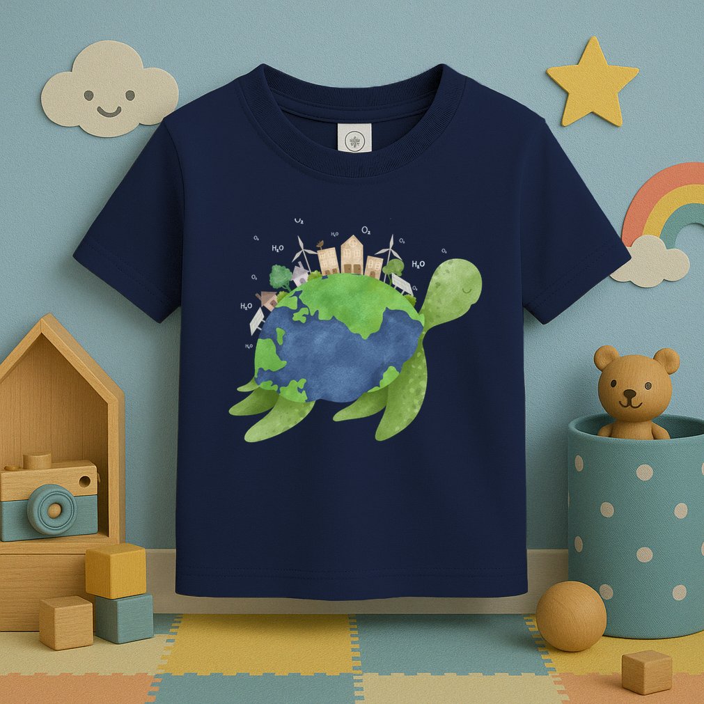 Turtle Earth Day Toddler T-Shirt